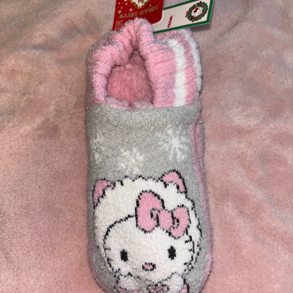 Hello Kitty Christmas slipper/socks